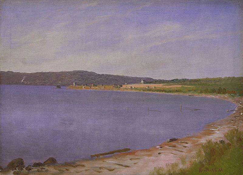 Albert Bierstadt San Francisco Bay oil painting image